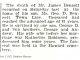 01617 - Bennett, James 1842-1922 Obituary