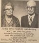 McGaghran, William & Edna celebrate 50th Anniversary