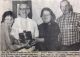 CHx-Cobden Curling Club - winners of Don Whillans trophy Harold Barrington, Gladys Francis, Garfield Broome & Isobel McLaren