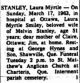 Stanley, Laura Myrtle nee Smiley obituary