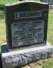 Gravestone-Laronde, William B. & his wife Jessie E. McIntyre; also Lillian, Margaret, Graham & James