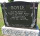 Gravestone-Boyle, Russell & Isda May nee Cotnam