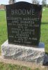 Gravestone-Broome, Elizabeth Margaret nee Edwards;
Her sister Guest, Annie Gladys nee Edwards