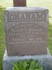 Gravestone-Graham, Robert A. & Sarah nee Wilson