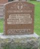 Gravestone-Donegan, John H. and Catherine Patterson