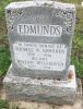 Gravestone-Edmunds, Thomas W. & Huldah nee Dillabough