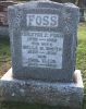 Gravestone-Foss, Chester & Bella nee Smith;
son Ellis