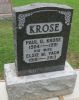 Gravestone-Krose, Paul & Elsie Yach