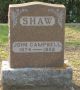 Gravestone-Shaw, John Campbell