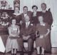 Curry, Robert & Lizzie with sons & daus-in-law:  bk: Irene nee May; Kay Coleman, Bethea nee Gibson; Harry MacNamara;  