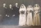 Johnson, Edsel & Lola Graham wedding, 1948;
Attendants:  Ivan Labow, Delbert Johnson, Irene (Labow) Johnson, Betty (Rowe) Clouthier