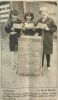 ORG-COBDEN SCOUTS & GUIDES - Brownies selling Girl Guide cookies