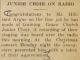Grace United Church Jr. Choir recording on radio Grace United Church Jr. Choir recording on radio