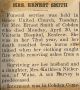 Smith, Mrs. Ernest death