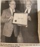 Hill, Harry presented with Cobden Fair Service Diploma, 1990
