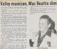 Beattie, Mac dies