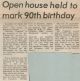 Campbell, Catherine nee McLaughlin celebrated 90th birthday