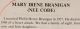 Brannigan, Mary Irene nee Code