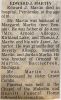 Edward James MARTIN obituary