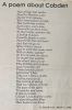 A Poem about Cobden A Poem about Cobden