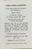 MacGregor, Isabel nee Bowes funeral card