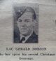 Dobson, Gerald, military photo Dobson, Gerald, military photo