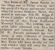 Bruce, Edgar & Mabel FERRIER wed