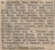 du Manoir, Julia Margaret ETHIER death
