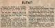 Buffett, Margaret Ann nee Gould obituary