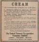 CHx-Cobden Creamery, The United Farmers Co-Operative Co. Ltd advertisement