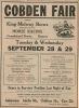 CHx-Cobden Fair poster 1954