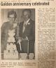 Bulmer, Earle B. & Margaret celebrate 50th Anniversary