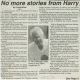 Willoughby, Dr. Harry obituary Willoughby, Dr. Harry obituary