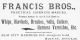 1617-Francis Bros Harness Makers