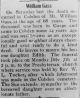 Gass, William obituary Gass, William obituary