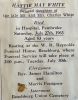 Harriett May WHITE funeral card