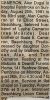 Allan Dougal CAMERON obituary Allan Dougal CAMERON obituary