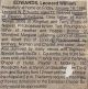 Leonard William EDWARDS obituary