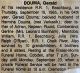Douma, Gerald obituary