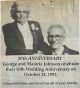 William George JOHNSON & Marjorie DICK 50th Anniversary