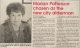 Patterson, Marian Joan MCINTYRE Pembroke alderman