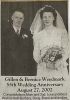 Gillan Gordon WEEDMARK & Bernice McGonegal wed