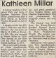 Millar, Kathleen Ellen MCLEESE obituary