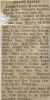 Pte. Joseph PAPPIN obituary