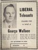 Wallace, George - liberal telecasts
