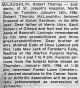 McLaughlin, Robert Thomas death