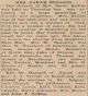 Rollins, Sarah nee Howard obituary Rollins, Sarah nee Howard obituary