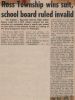 Ross Twp wins law suit against school board