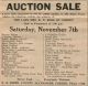 Ross, (Late) Isabella nee Collins auction sale Ross, (Late) Isabella nee Collins auction sale