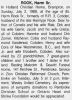 Harm ROOK Sr. obituary